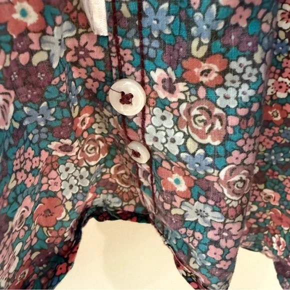 J. Crew X Liberty Fabric Slim Fit Button Down Small - Picture 6 of 6